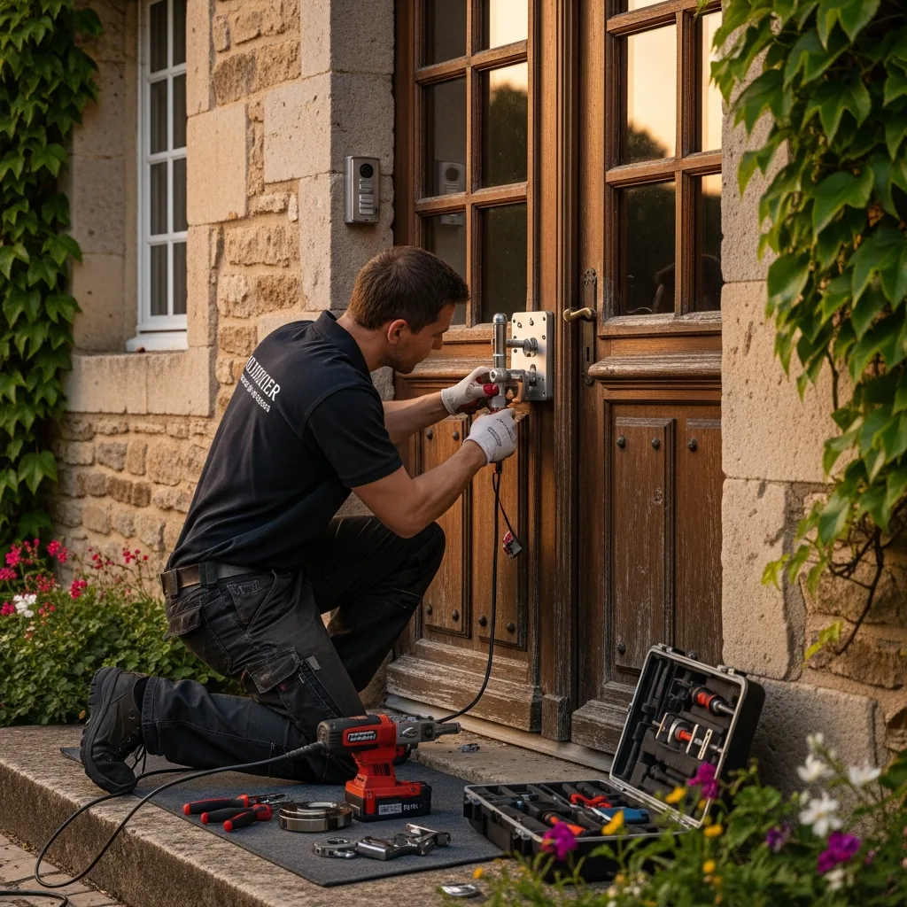 Installation serrure haute sécurité à Tigery (91250)