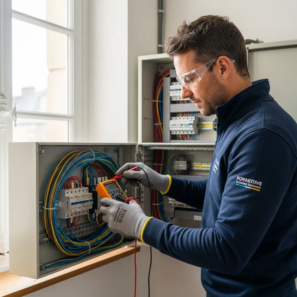 Électricien intervenant à Touquin