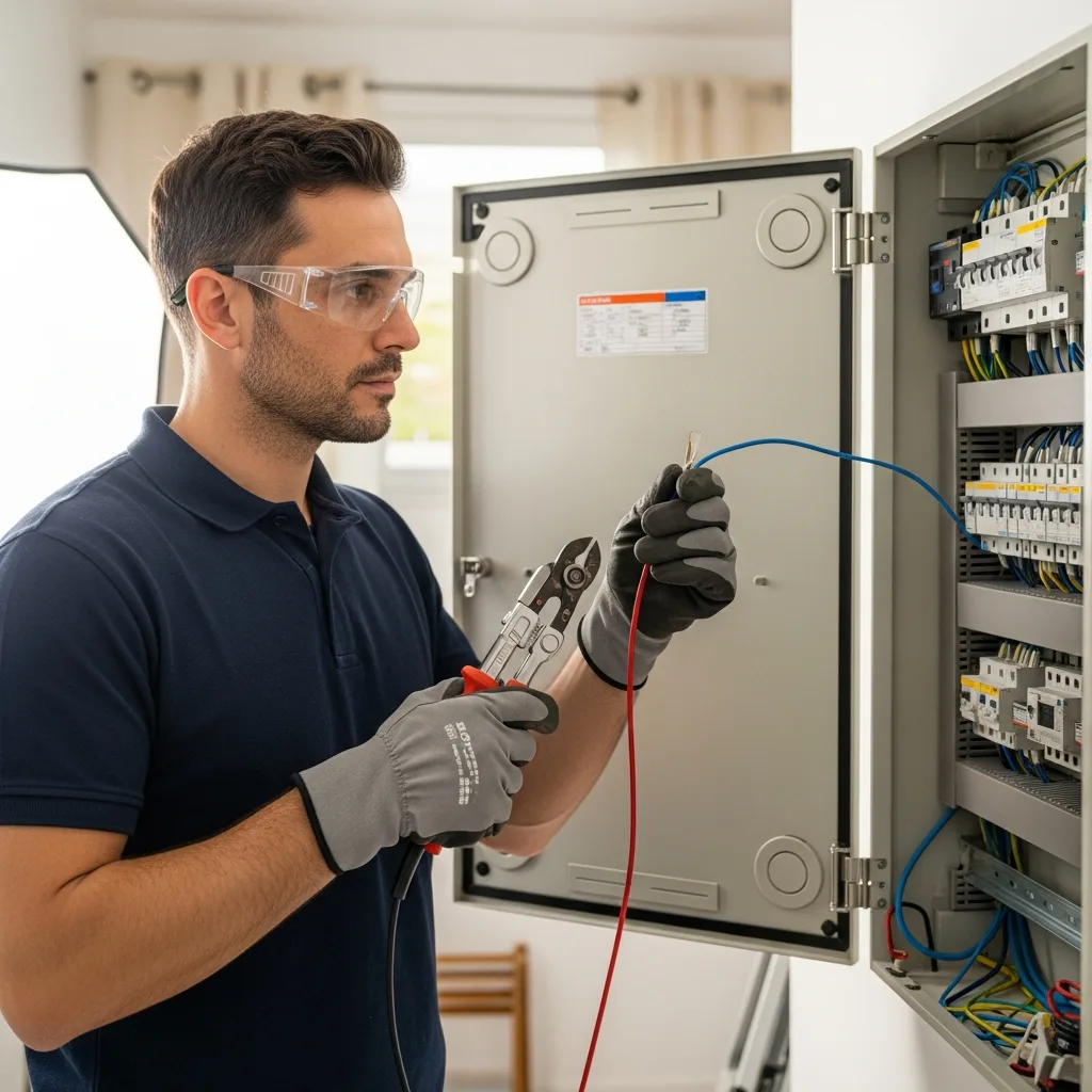 Électricien intervenant à Trappes