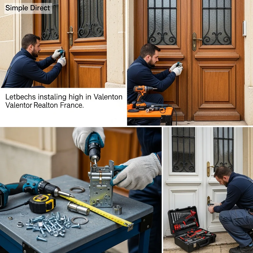 Installation serrure haute sécurité à Valenton (94460)