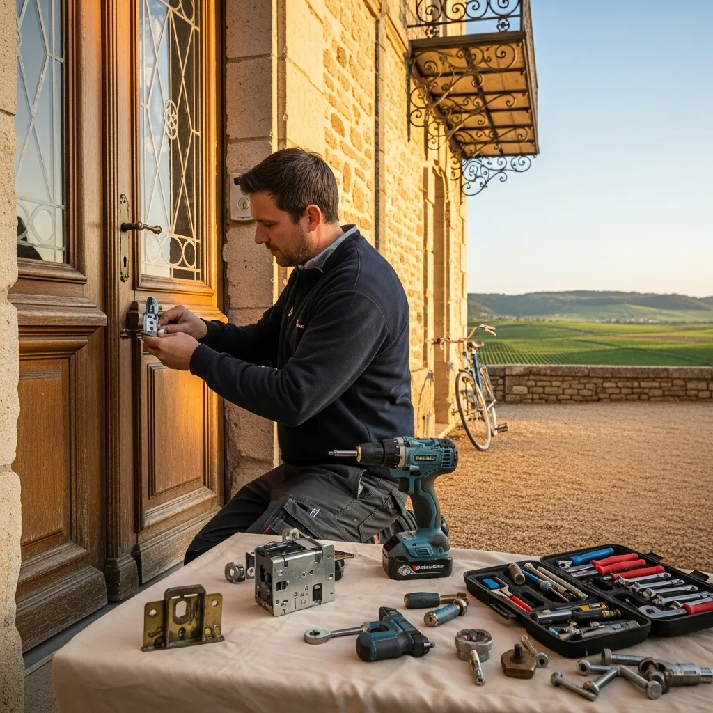 Installation serrure haute sécurité à Vaugrigneuse (91640)