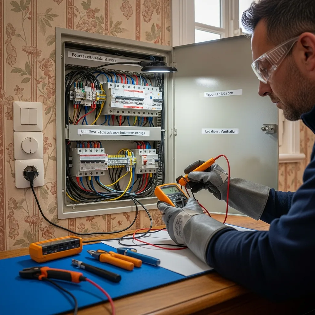 Électricien intervenant à Vauhallan