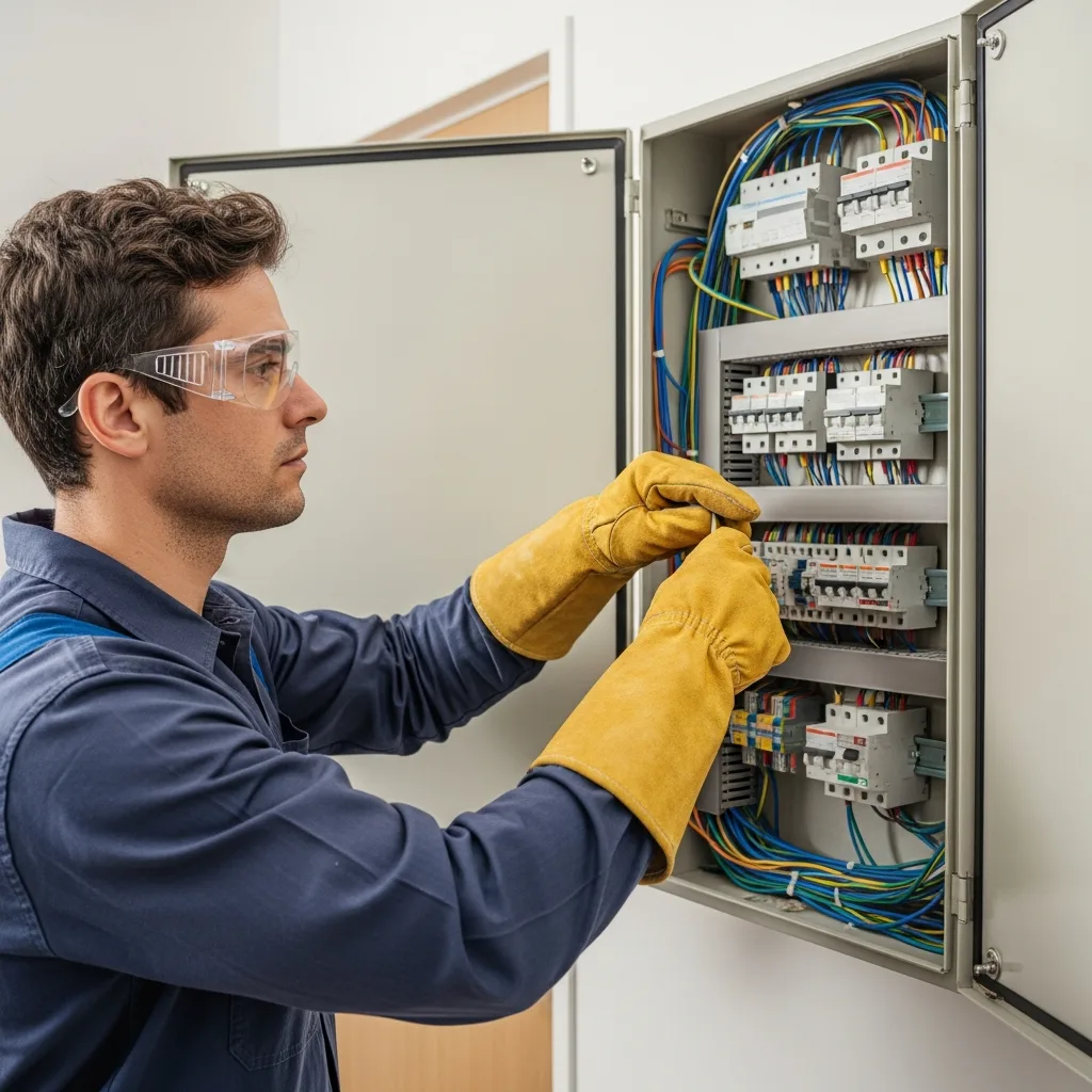 Électricien intervenant à Vauréal
