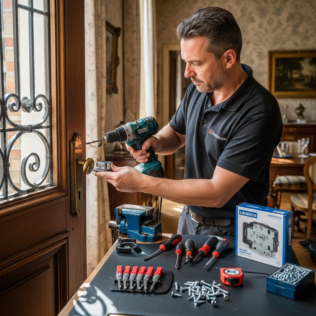Installation serrure haute sécurité à Vauréal (95490)