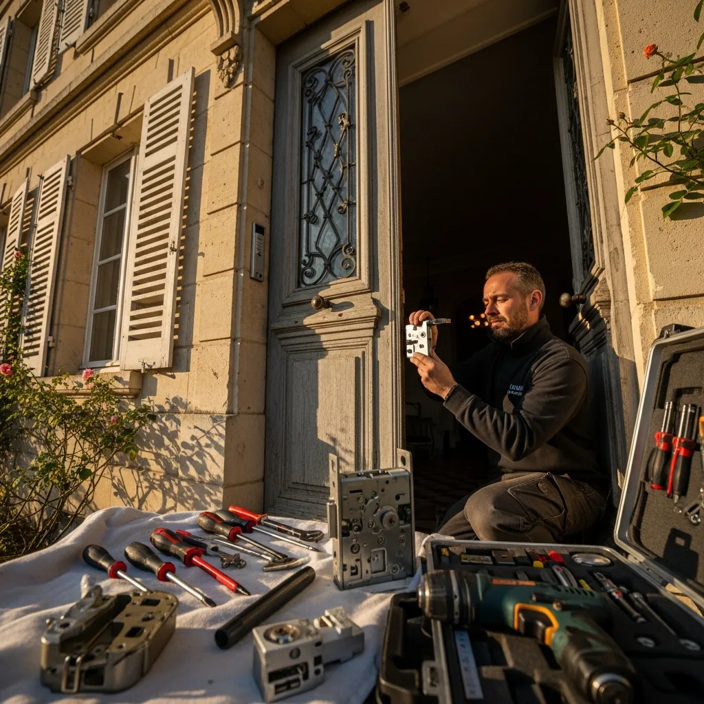 Installation serrure haute sécurité à Vaux-sur-Seine (78740)
