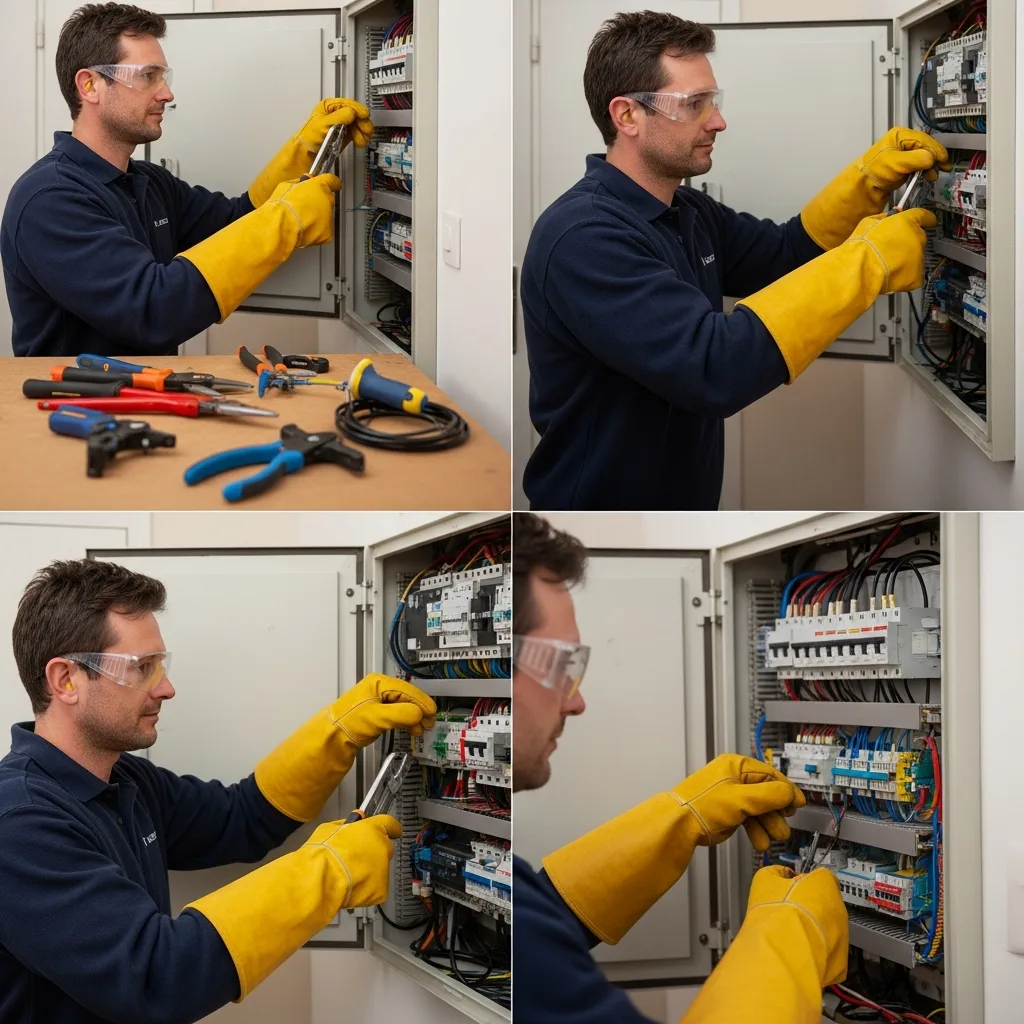 Électricien intervenant à Vémars