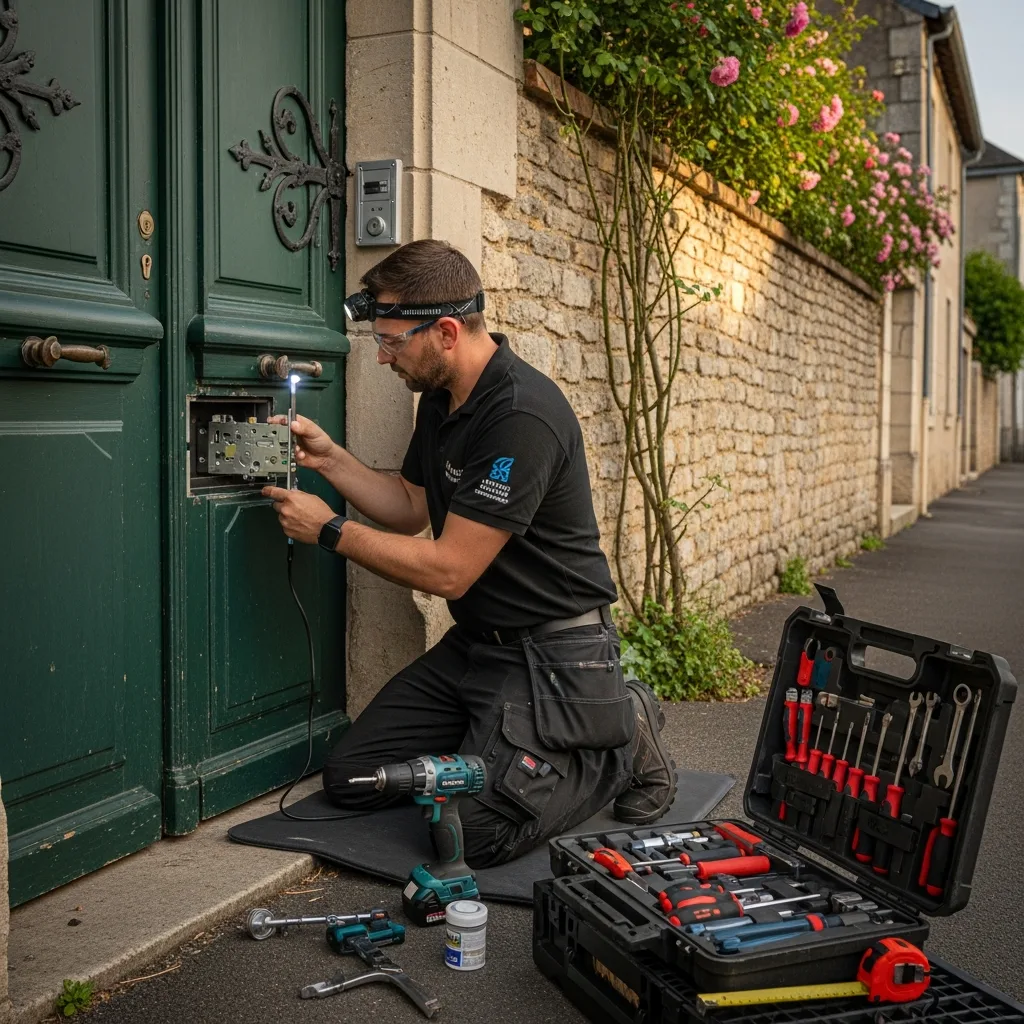Installation serrure haute sécurité à Verneuil-l'Étang (77390)