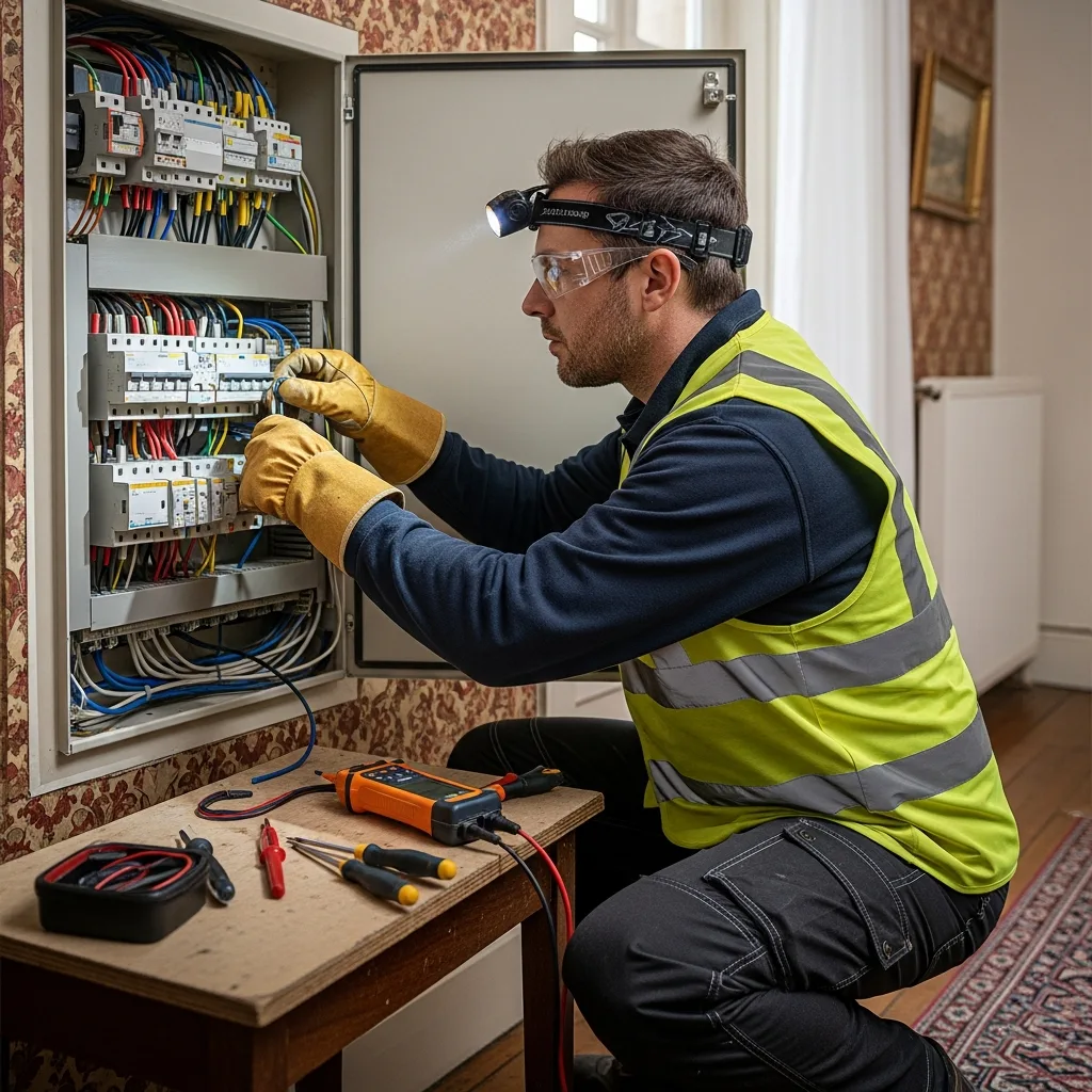 Électricien intervenant à Verneuil-sur-Seine