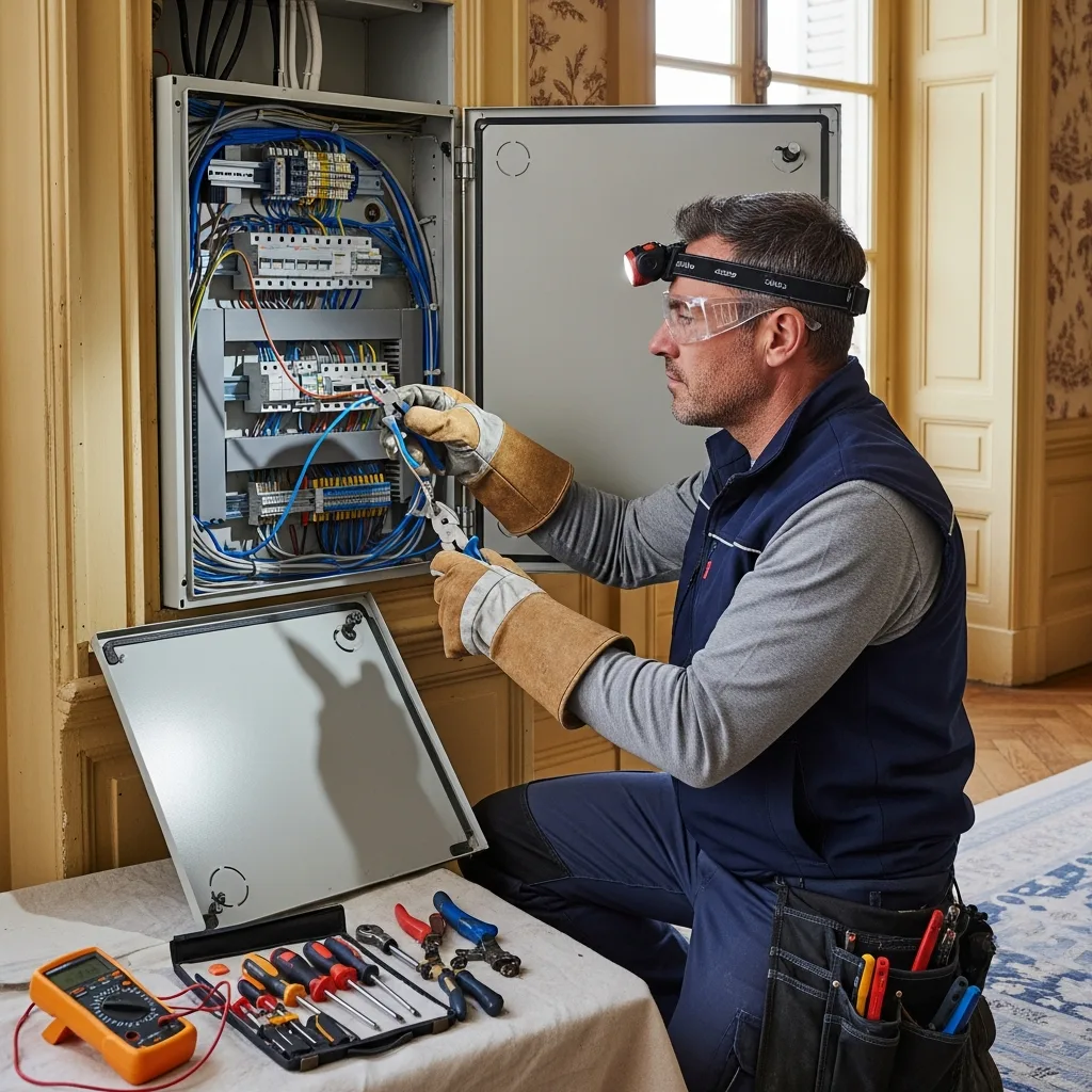 Électricien intervenant à Versailles