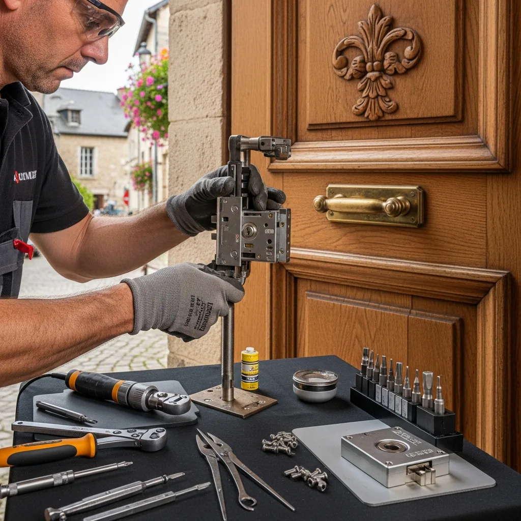 Installation serrure haute sécurité à Viarmes (95270)