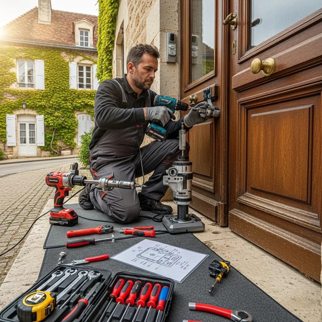Installation serrure haute sécurité à Vigny (95450)