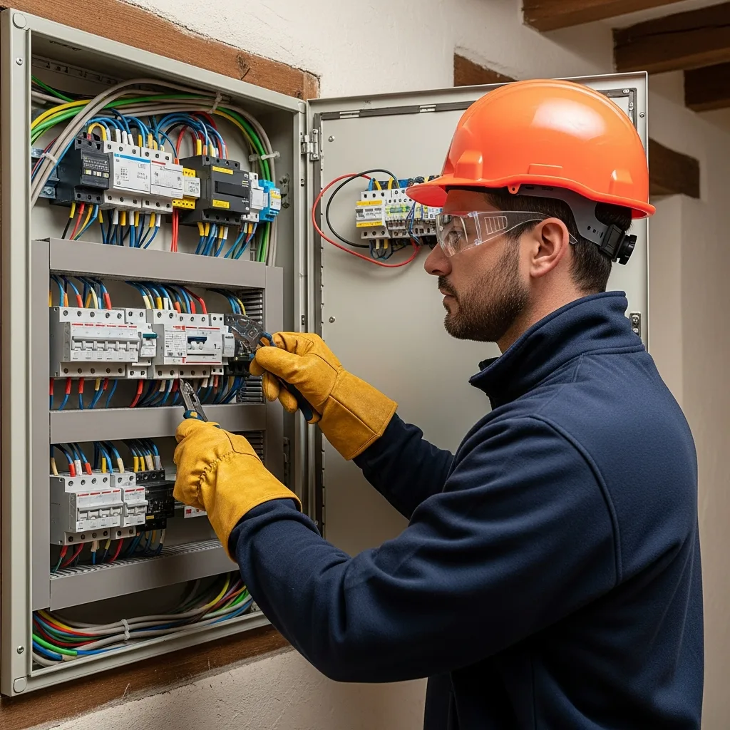 Électricien intervenant à Ville-d'Avray