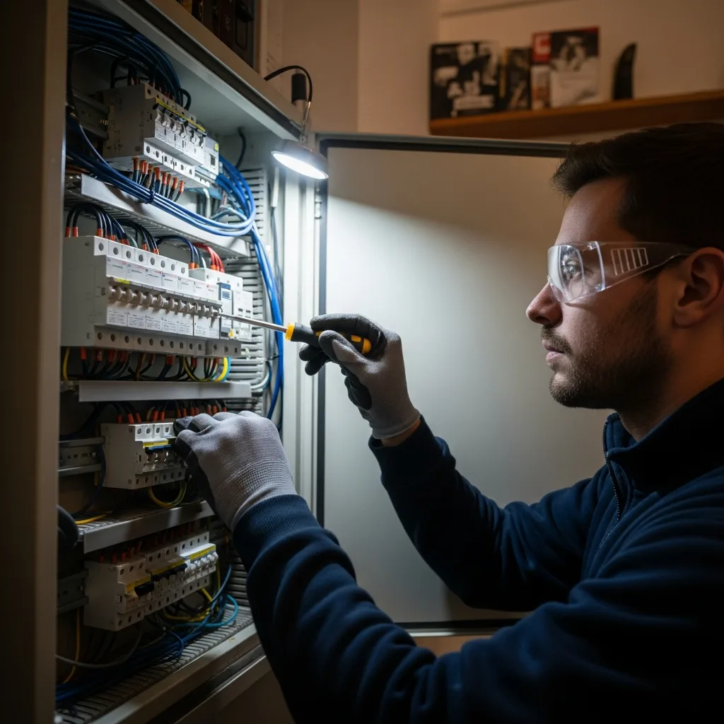 Électricien intervenant à Villecresnes