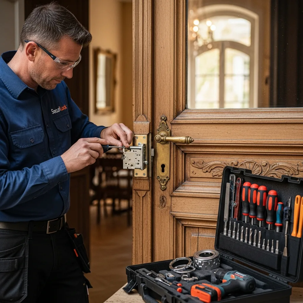 Installation serrure haute sécurité à Villecresnes (94440)