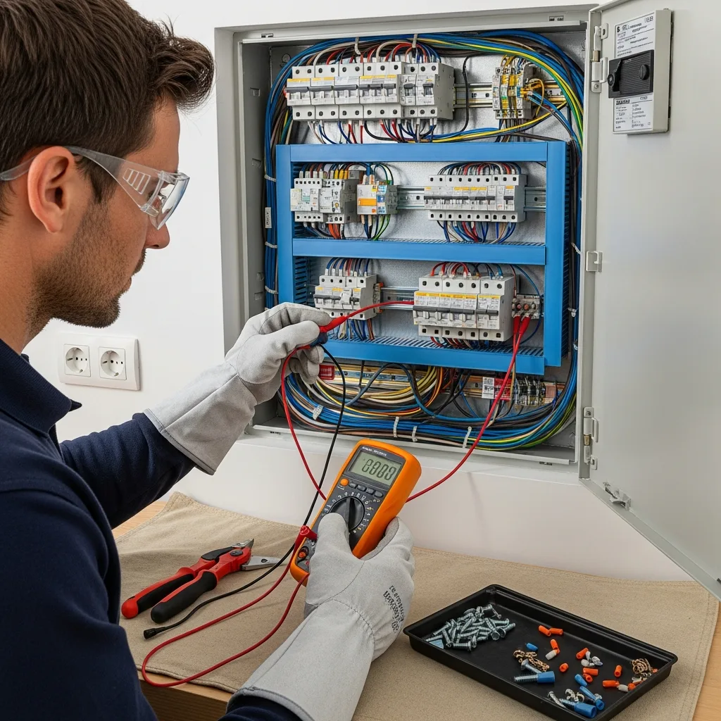 Électricien intervenant à Villeneuve-la-Garenne