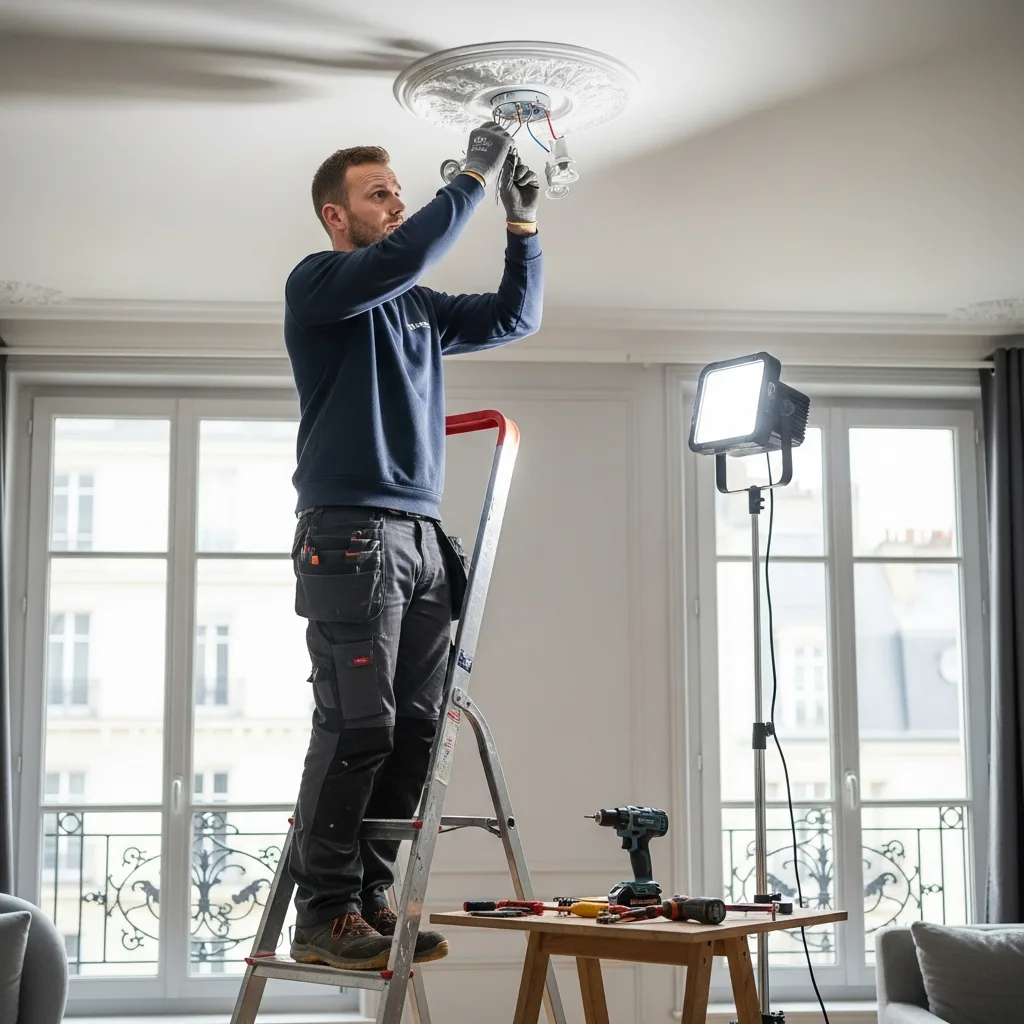 Installation électrique à Villeneuve-le-Comte (77174)