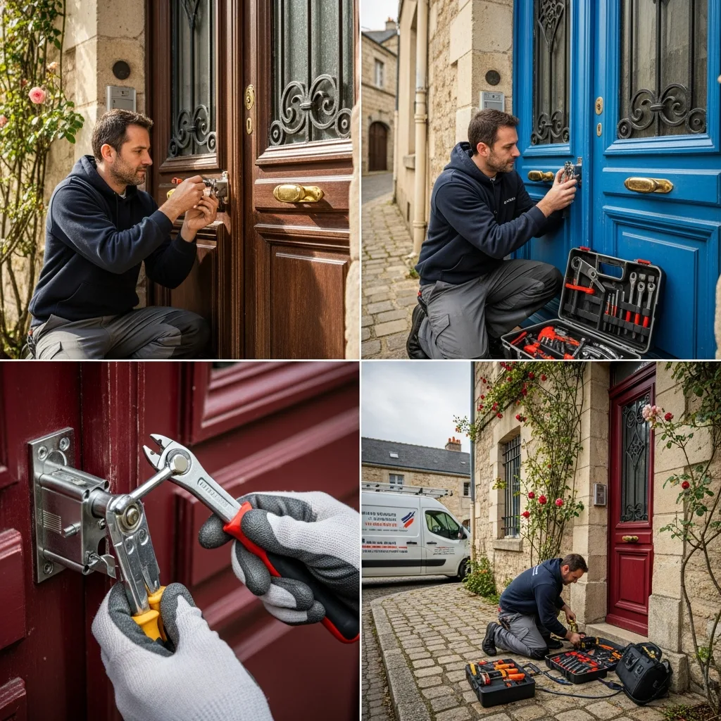 Installation serrure haute sécurité à Villeneuve-le-Comte (77174)