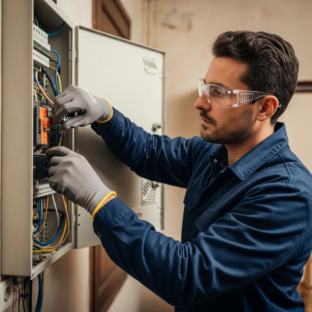Électricien intervenant à Villeneuve-le-Roi