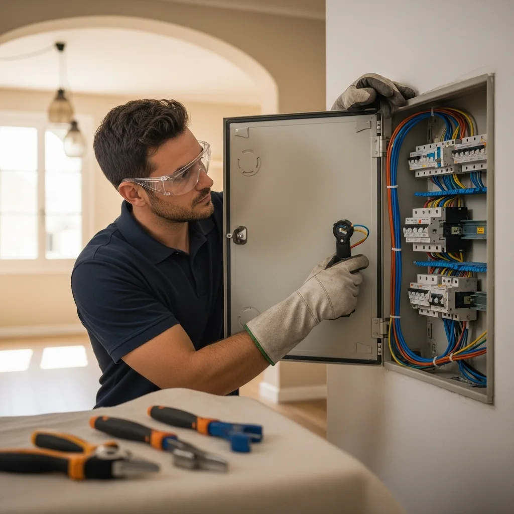 Électricien intervenant à Villeneuve-Saint-Georges