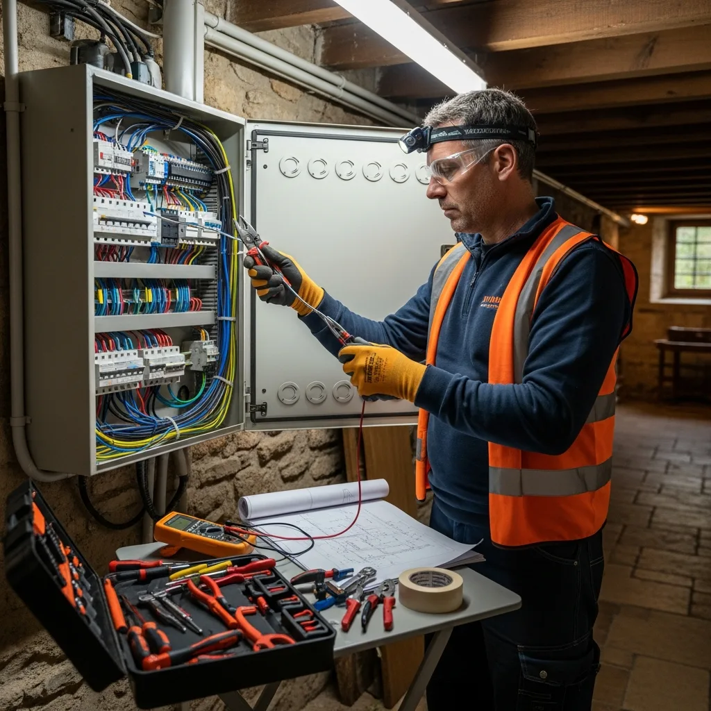 Électricien intervenant à Villeneuve-sur-Bellot