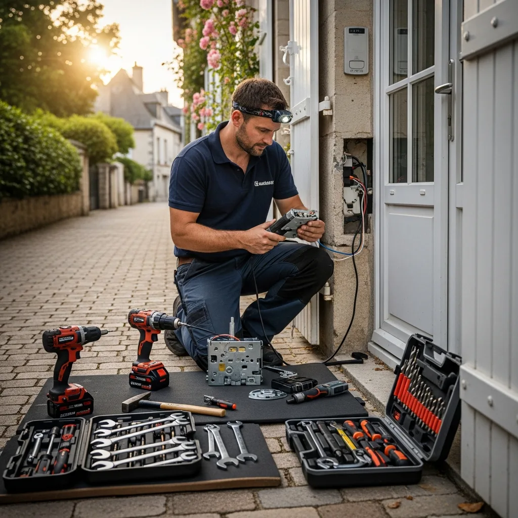 Installation serrure haute sécurité à Villeneuve-sur-Bellot (77510)