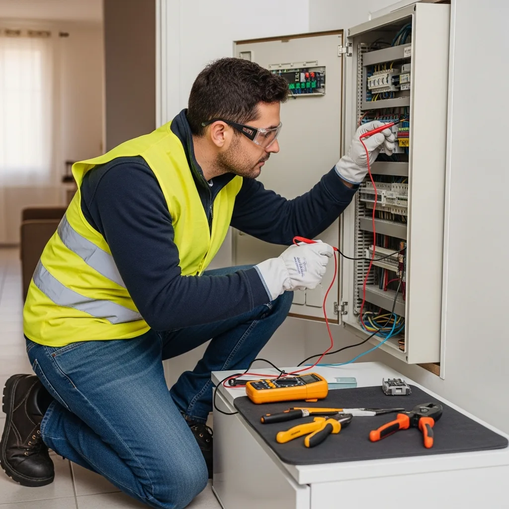 Électricien intervenant à Villeparisis