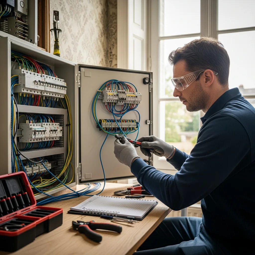 Électricien intervenant à Villepreux