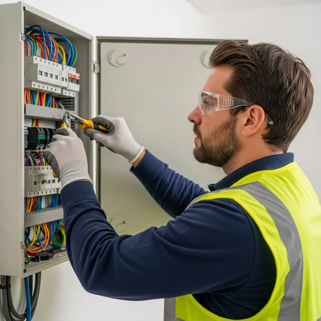 Électricien intervenant à Villevaudé