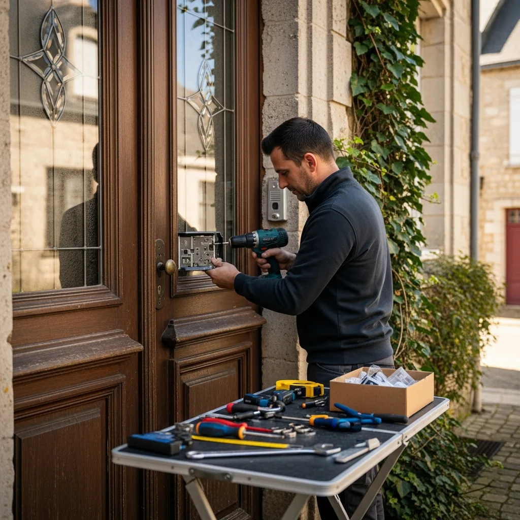 Installation serrure haute sécurité à Villiers-Saint-Frédéric (78640)