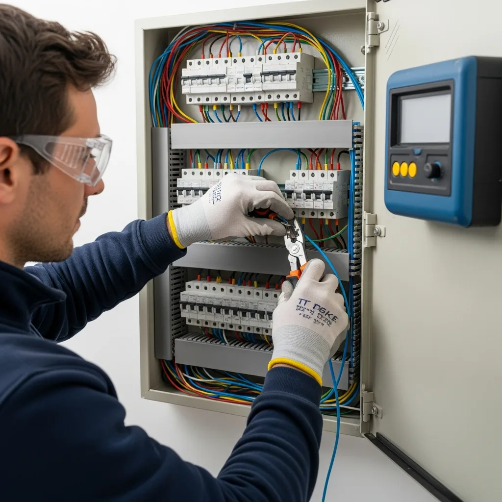 Électricien intervenant à Villiers-Saint-Georges