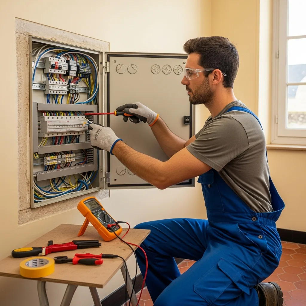 Électricien intervenant à Villiers-sur-Orge
