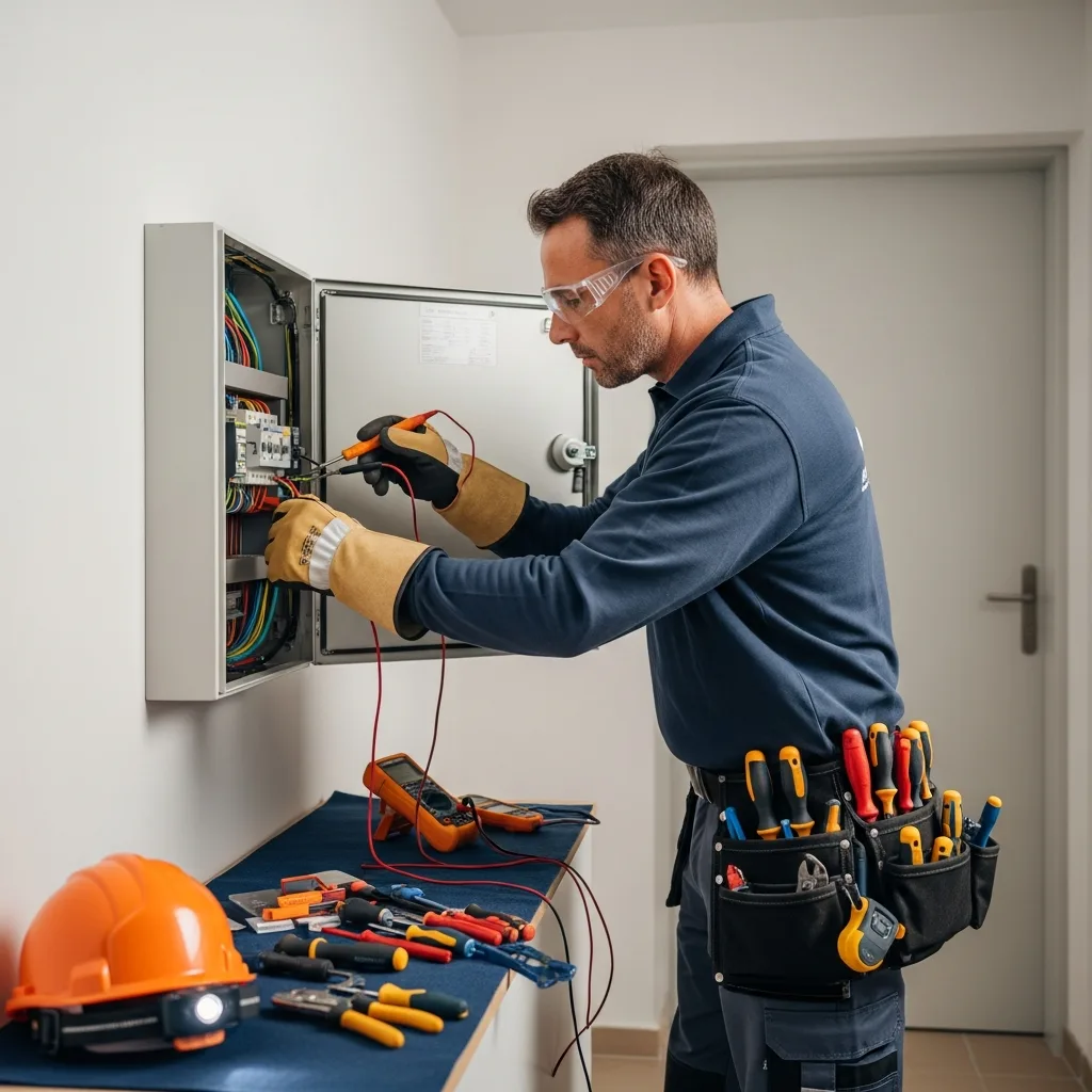Électricien intervenant à Viry-Châtillon