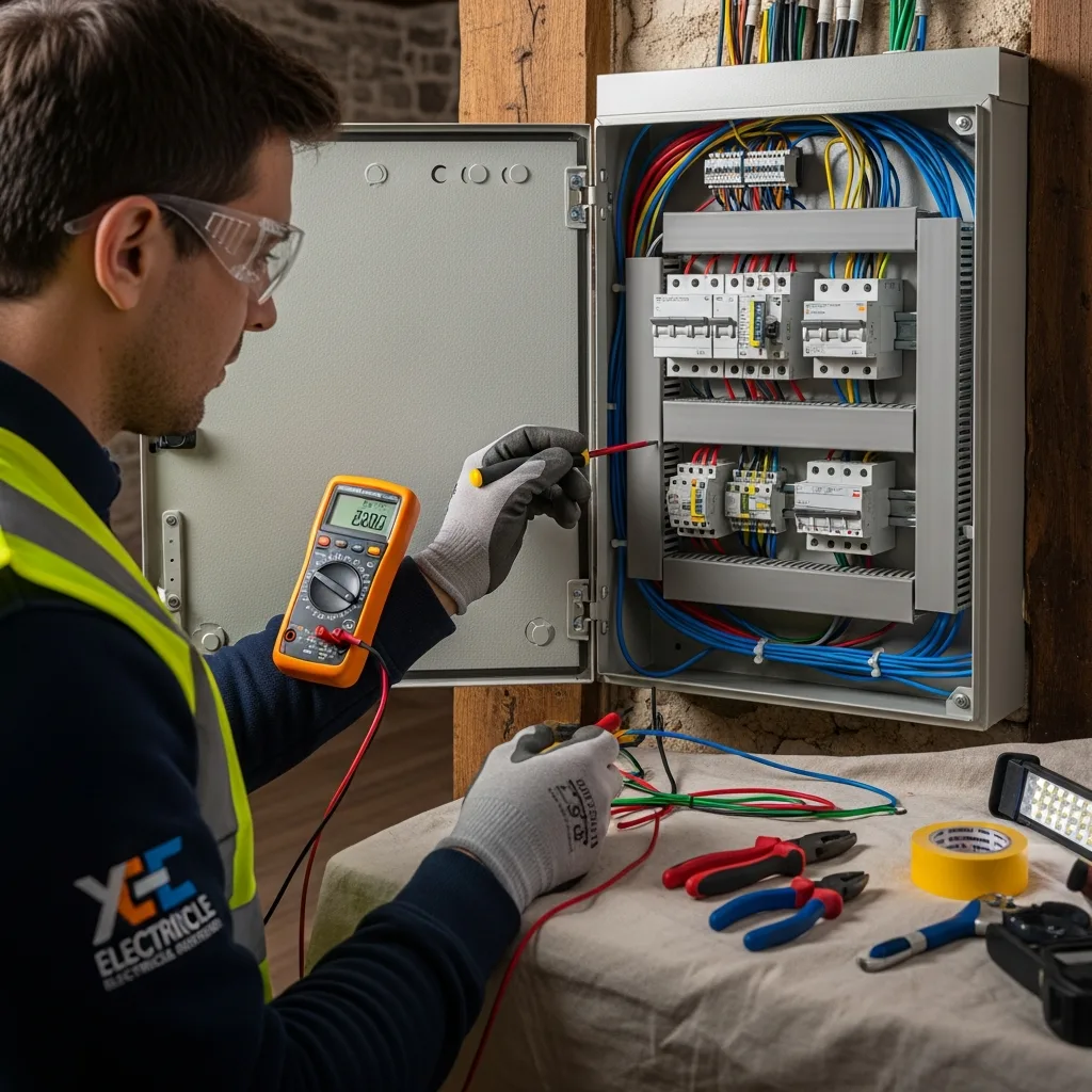 Électricien intervenant à Wissous