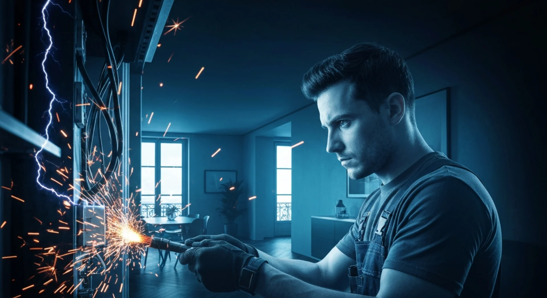 Électricien professionnel Ile-de-France - Artisan du Quartier
