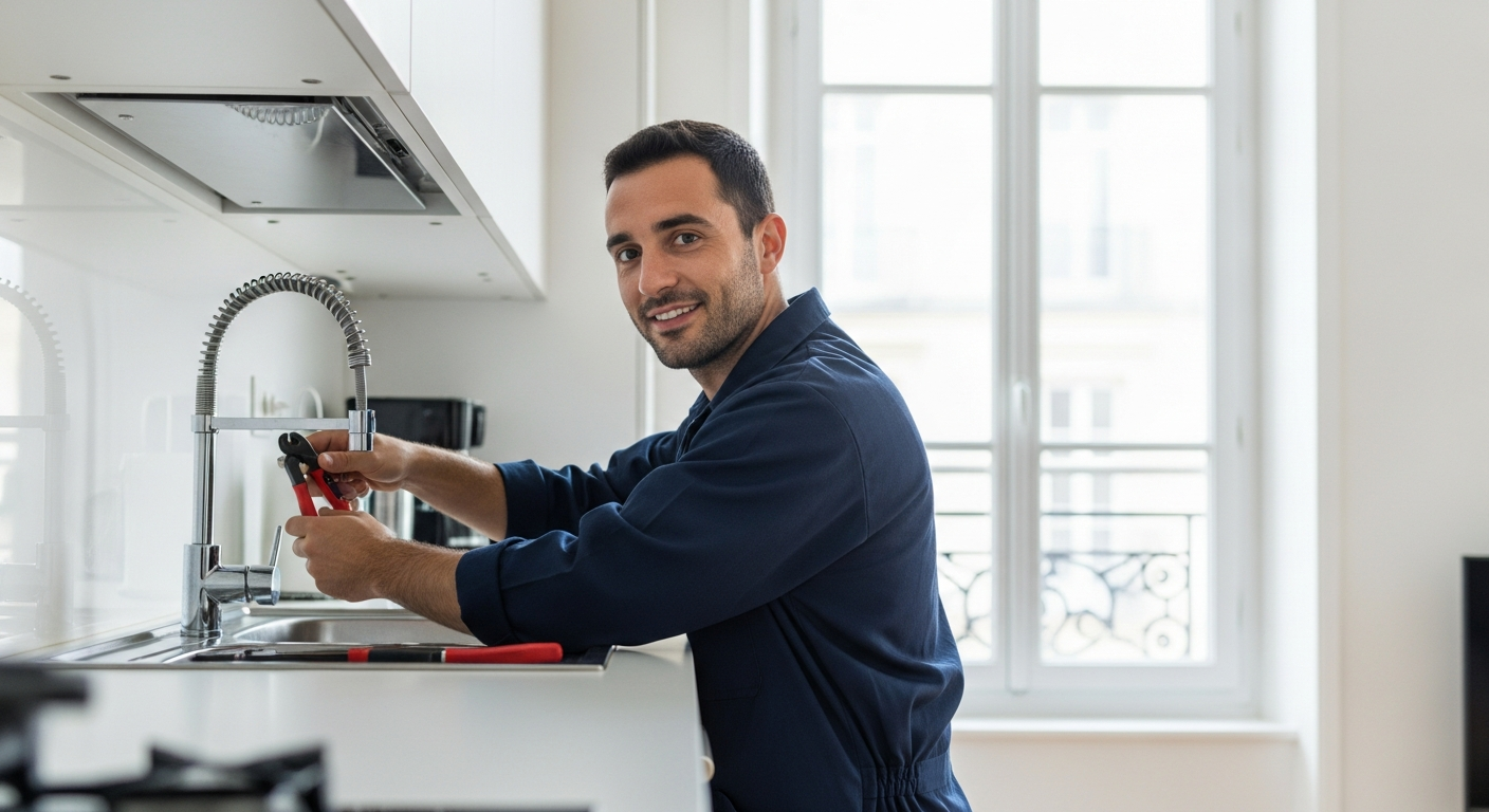 Plombier intervention a Paris 2ème - Artisan du Quartier